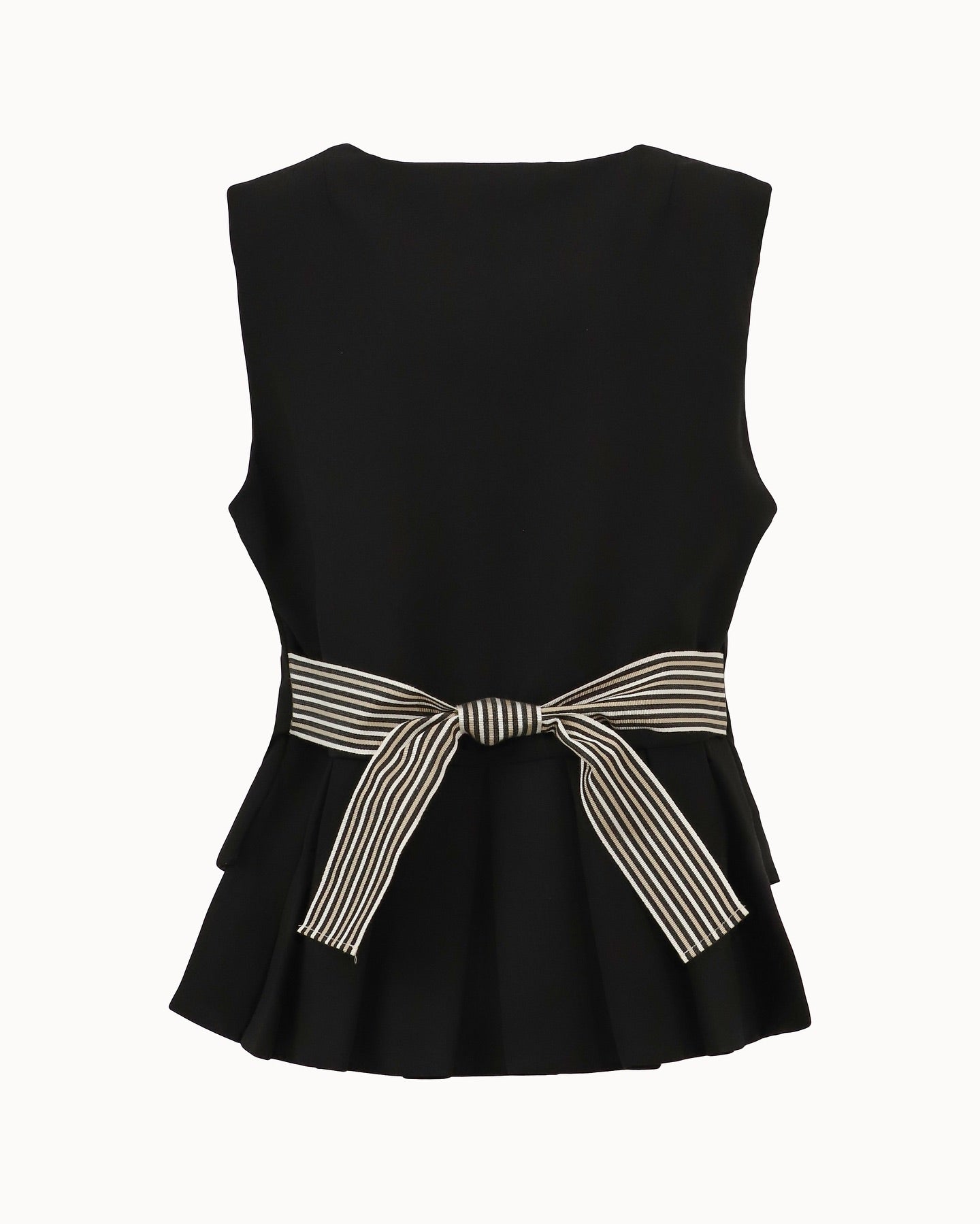 Black waistcoat