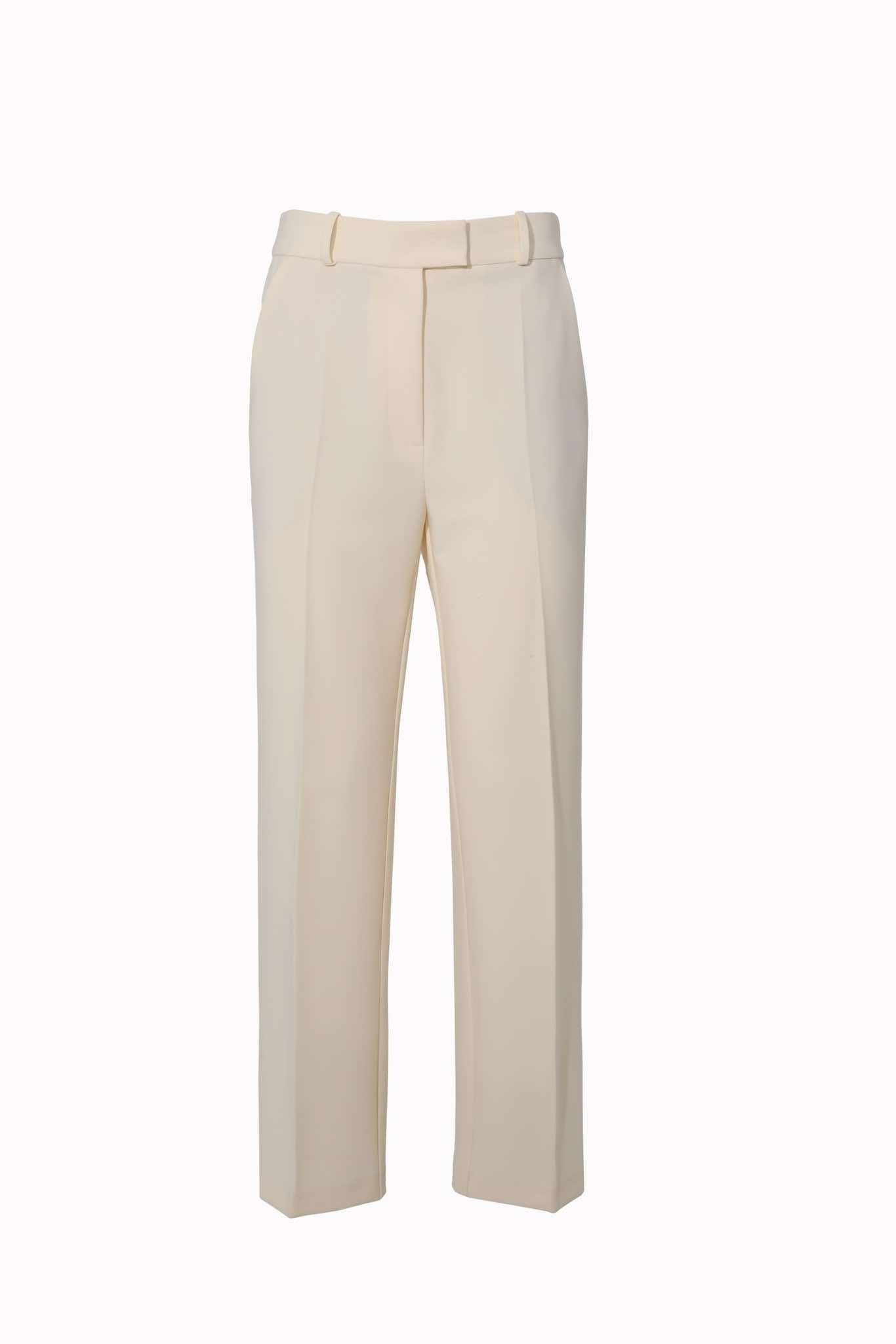 Ivory trousers