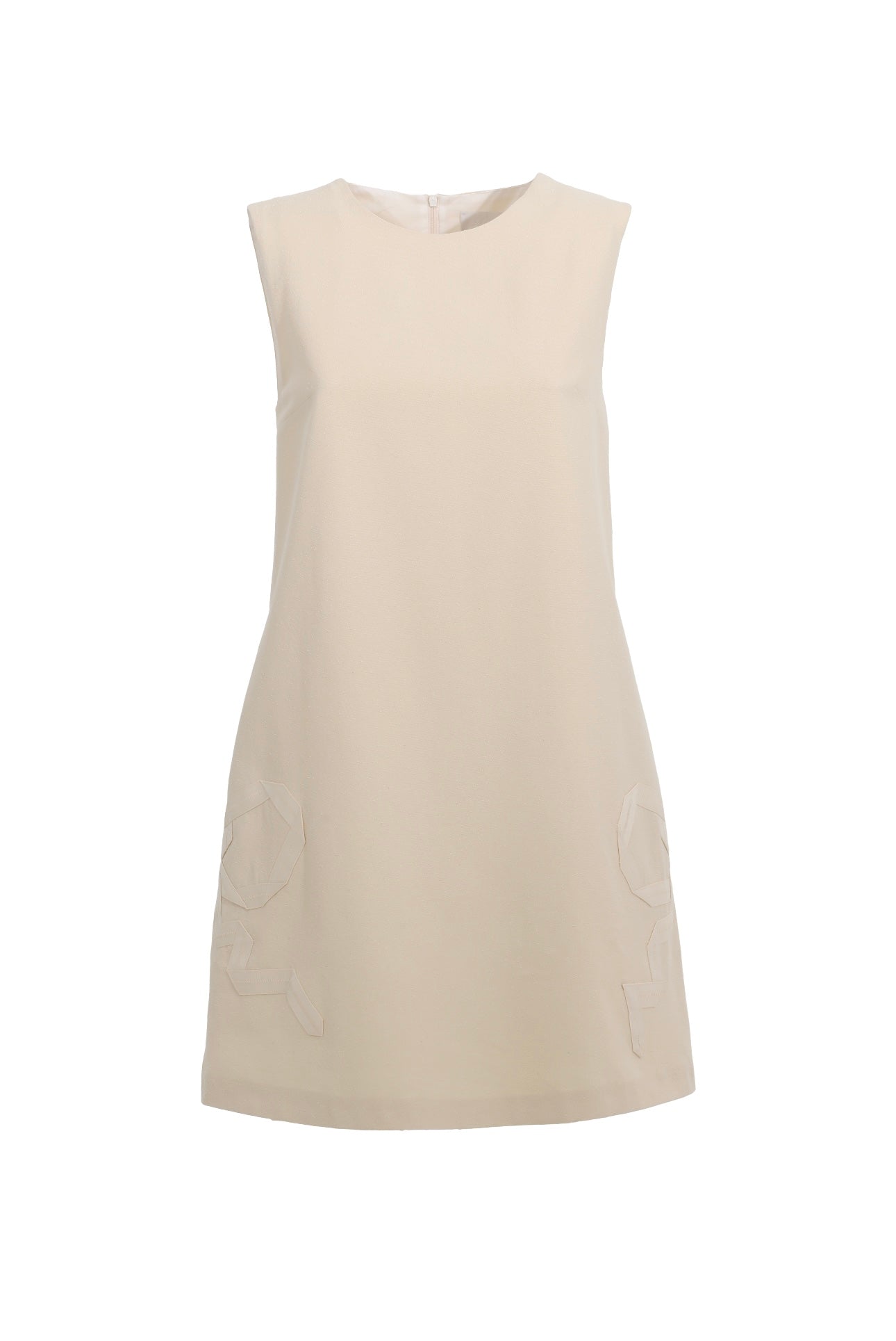 Beige Mini Dress