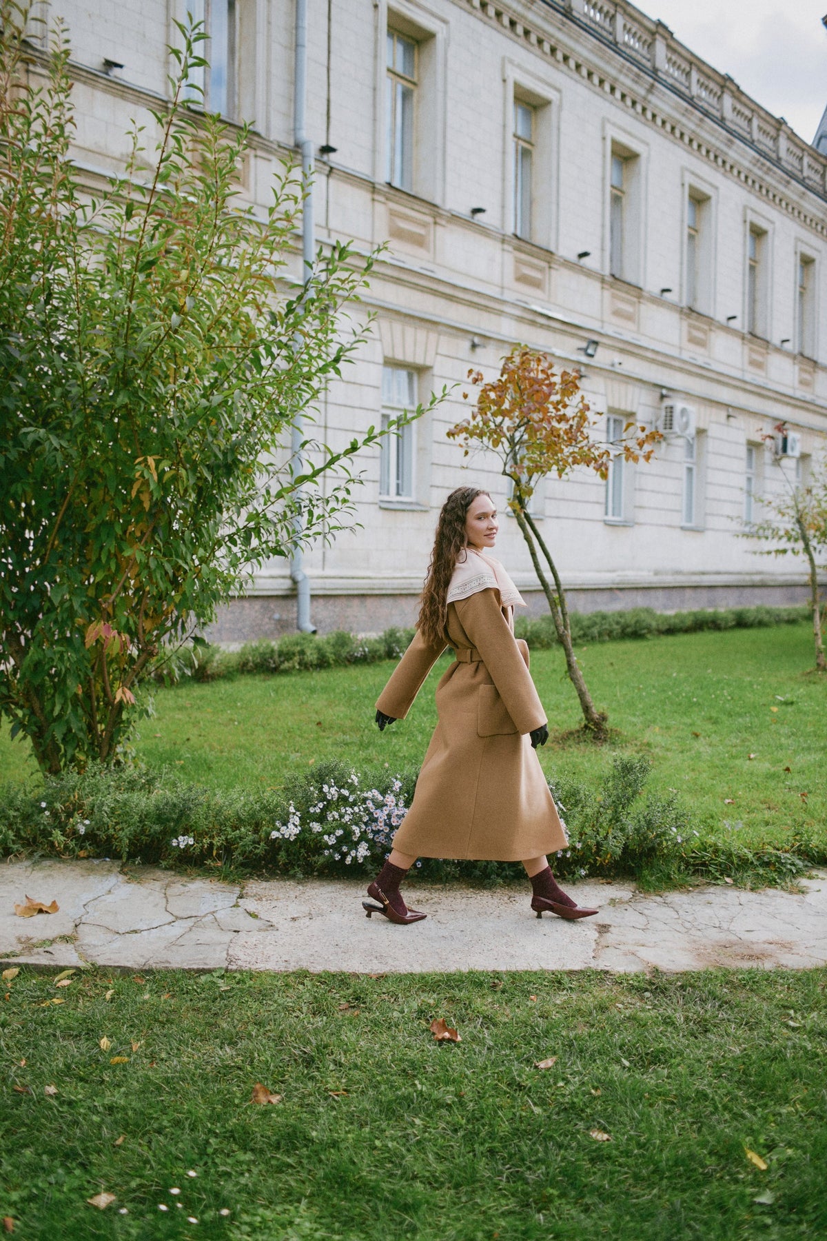 Camille Camel Coat