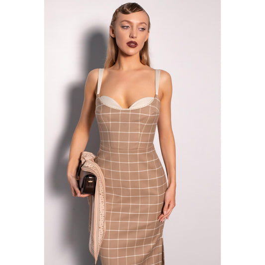 Vivienne Corset Midi Dress