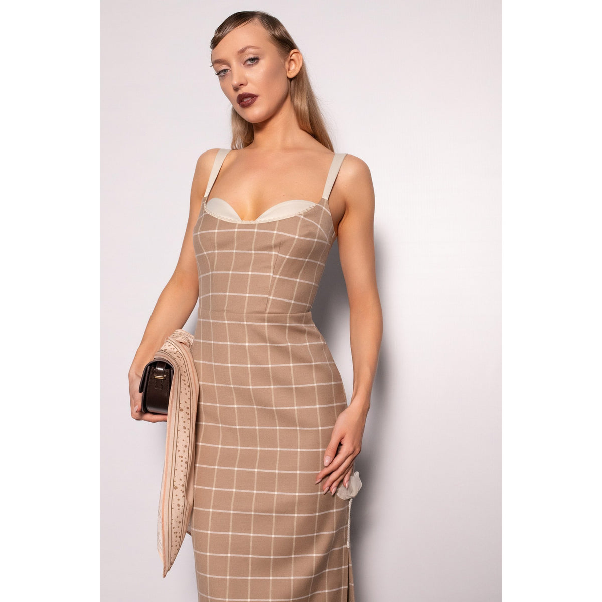 Vivienne Corset Midi Dress