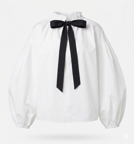 Cloud Bow Blouse