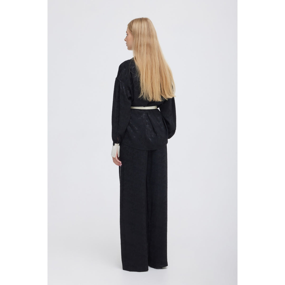 Black Jacquard Costume Set