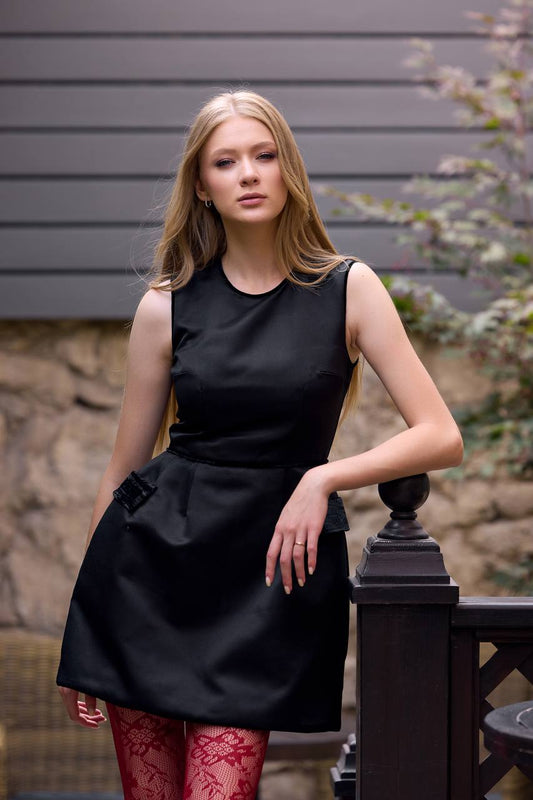 Coco Black Mini Dress