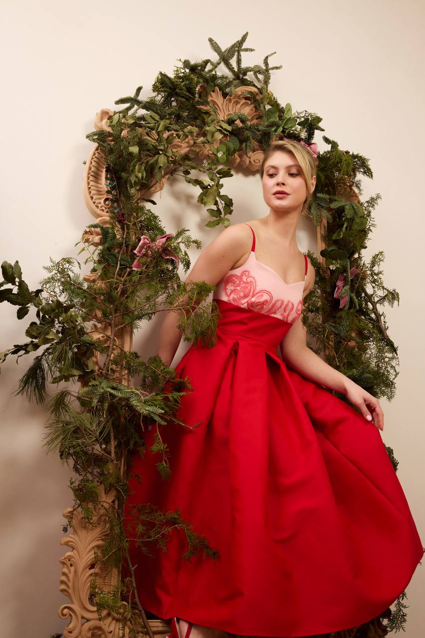 Rosalia Crimson Dress