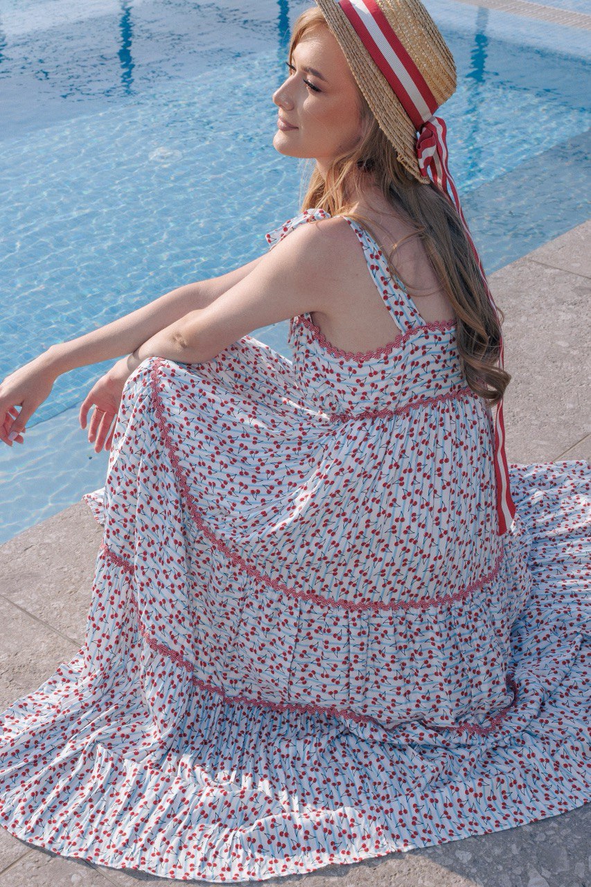 Cherry Print Dress