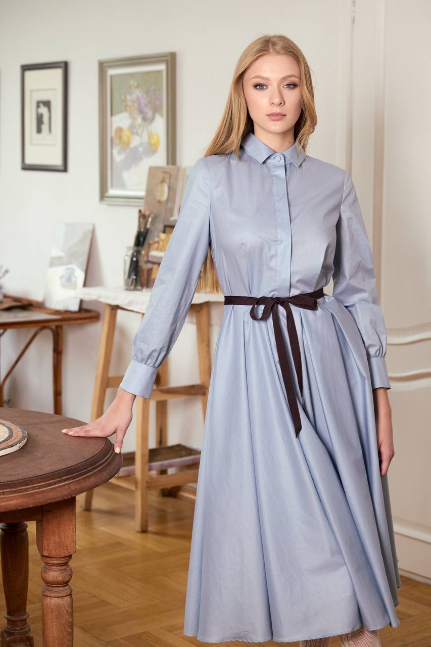 Powder Sky Elegance Dress