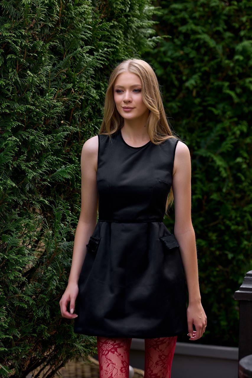 Coco Black Mini Dress