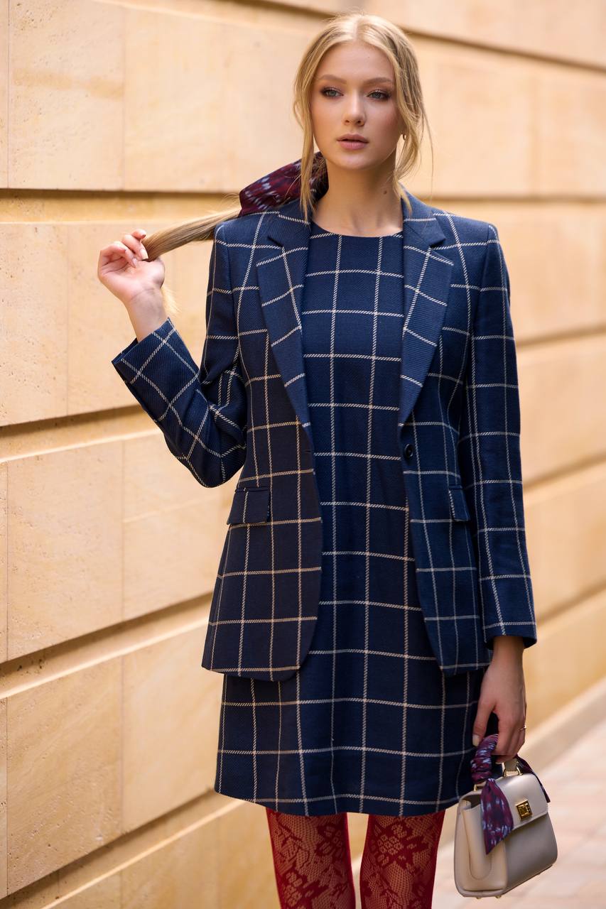 Timeless Grid Jacket