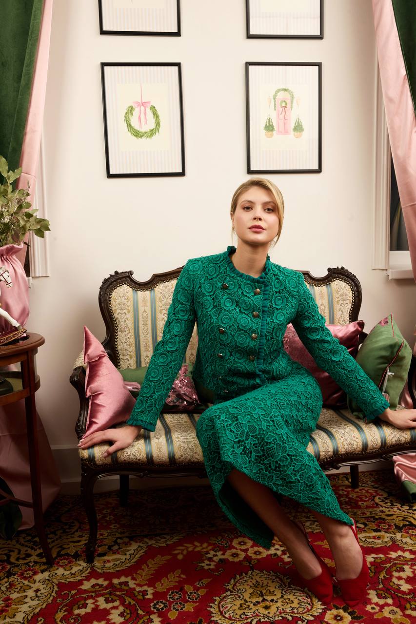 Graceful Lace Two-Piece