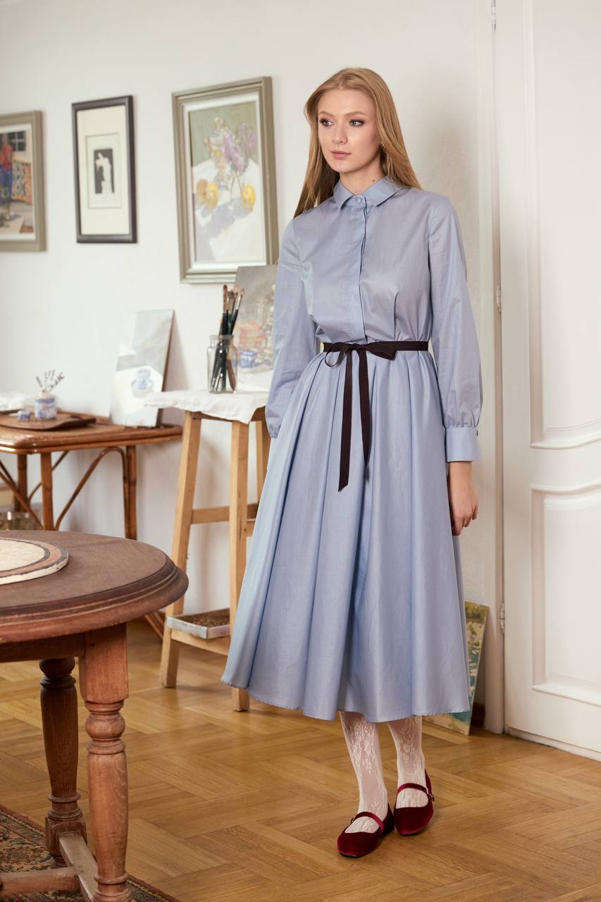 Powder Sky Elegance Dress