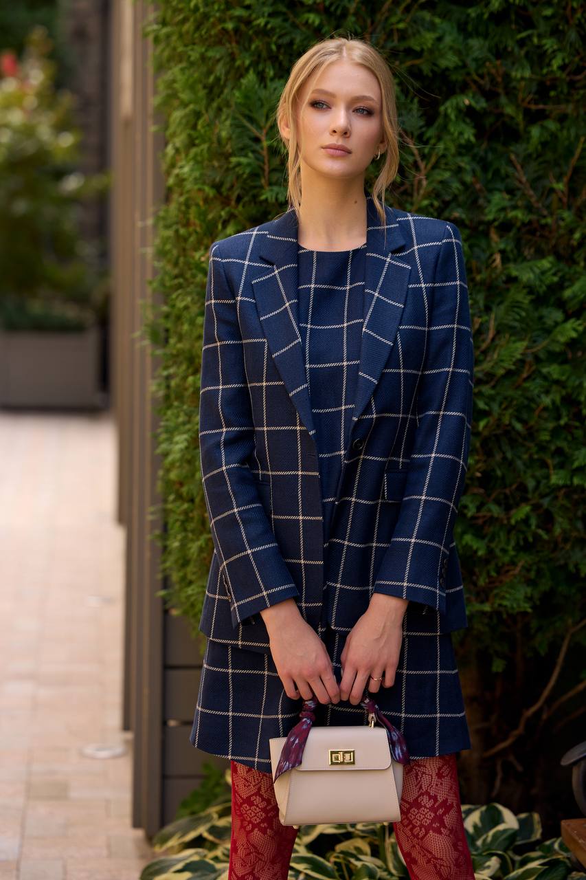 Timeless Grid Jacket