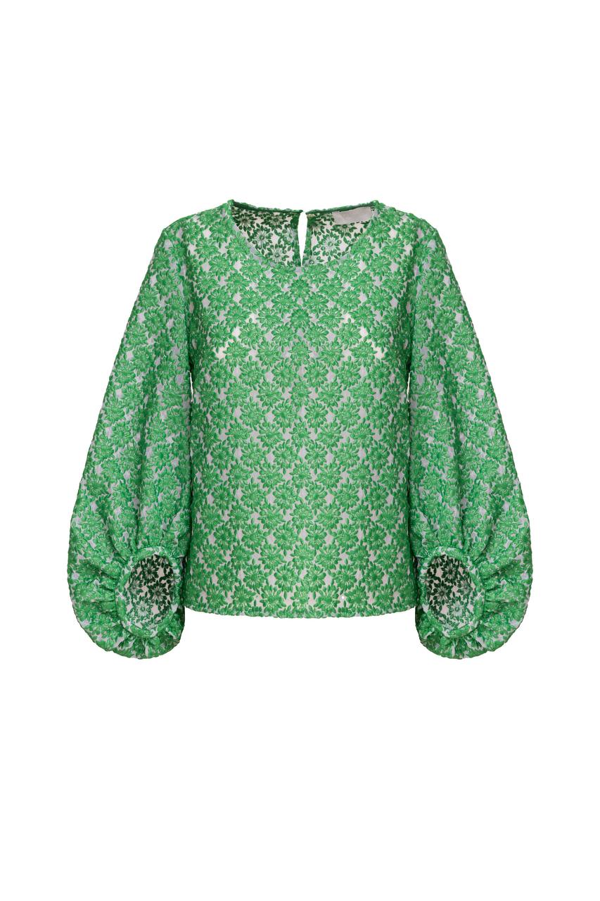 Verdant Bloom Blouse