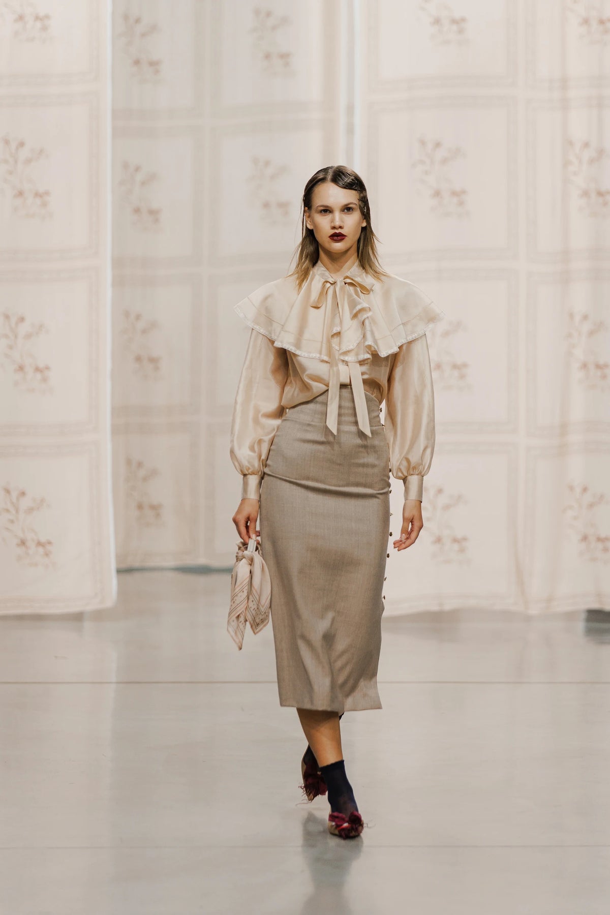 Odette Champagne Blouse